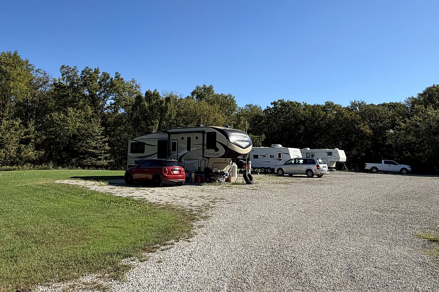 Big-rig friendly sites